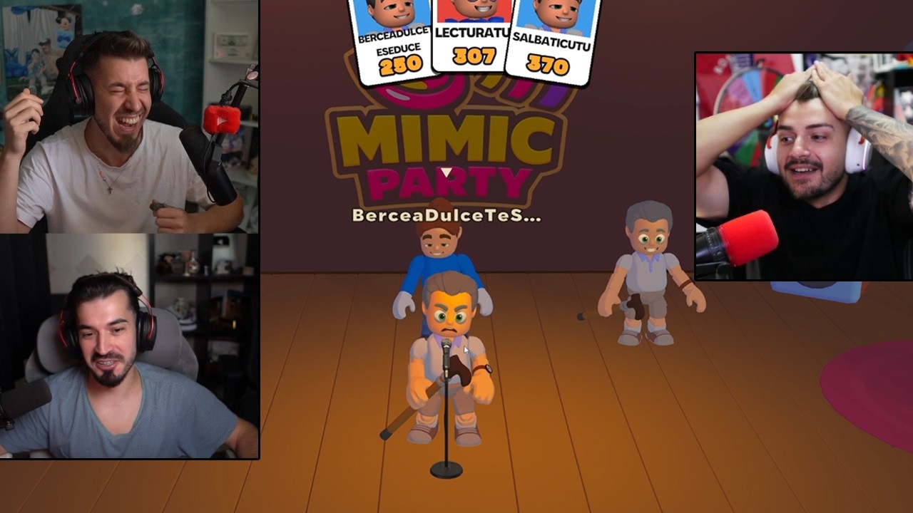 L-am trolat pe BERCEA la Mimic PARTY! Iti amintesti Bercica, cand in C*r te ....😂