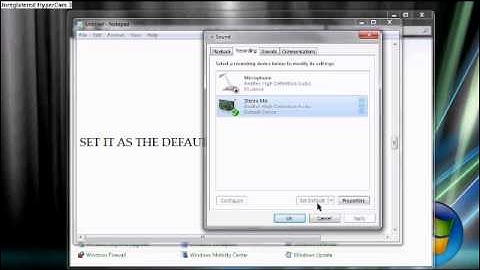 HyperCam 3 - How to Record Sound