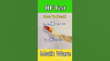 Can You Solve This?  #math #shorts #iqtest