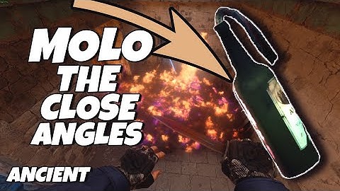 GAMECHANGING and EASY molotov for cave on #Ancient #CS2