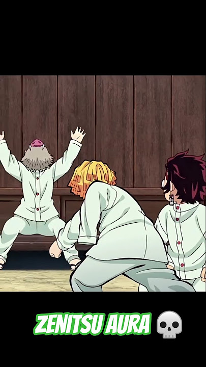 Zenitsu Throws 💀 | #foryou #demonslayer #kimetsunoyaiba  #shorts