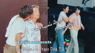 Taejin / JinV: Taejin moments In PTD on Stage Las Vegas Day 3 &amp; 4