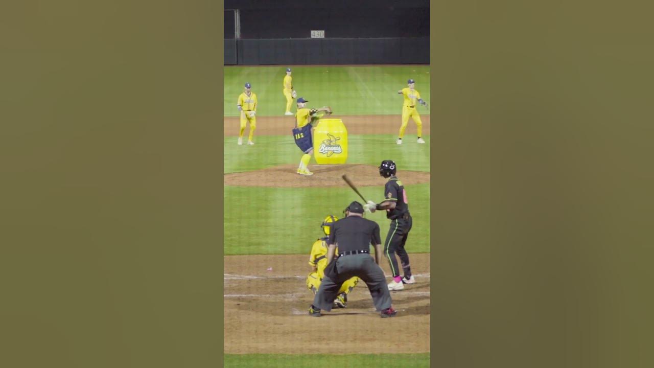 Ingame dance and trick pitch Savannah Bananas YouTube