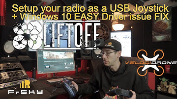 Play Simulators with your radio!  Easy radio setup for USB Joystick
