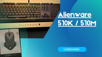 Alienware 510K Gaming Keyboard & 510M Gaming Mouse