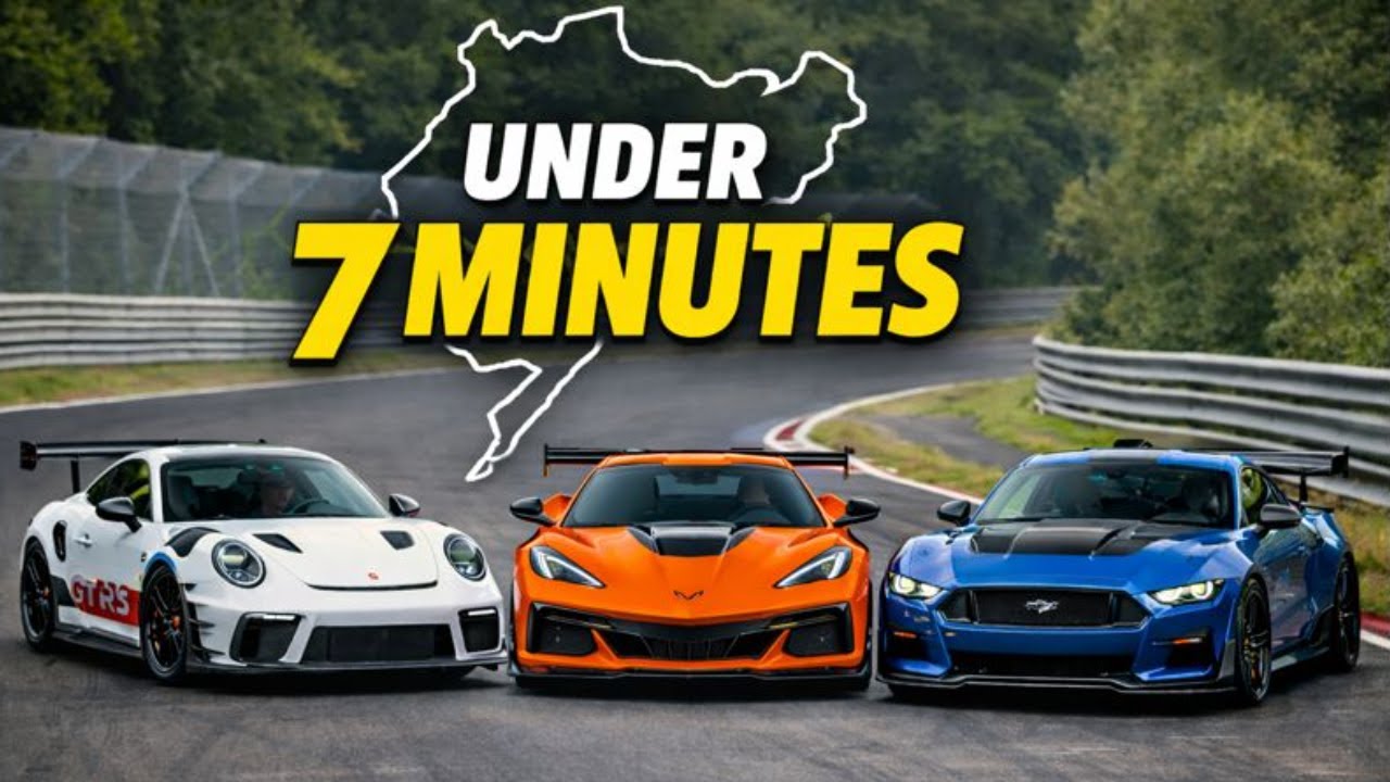 Porsche GT3 RS vs Corvette ZR1 vs Mustang GTD Nürburgring Times Compared