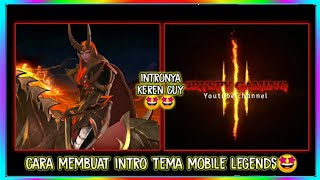 #Introkeren #kinemastertutorial  Cara Membuat Intro Keren Tema Mobile Legends Di Aplikasi Kinemaster