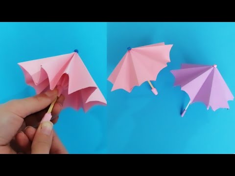 Video: Kağıt Şemsiye Nasıl Yapılır: 14 Adım (Resimlerle)