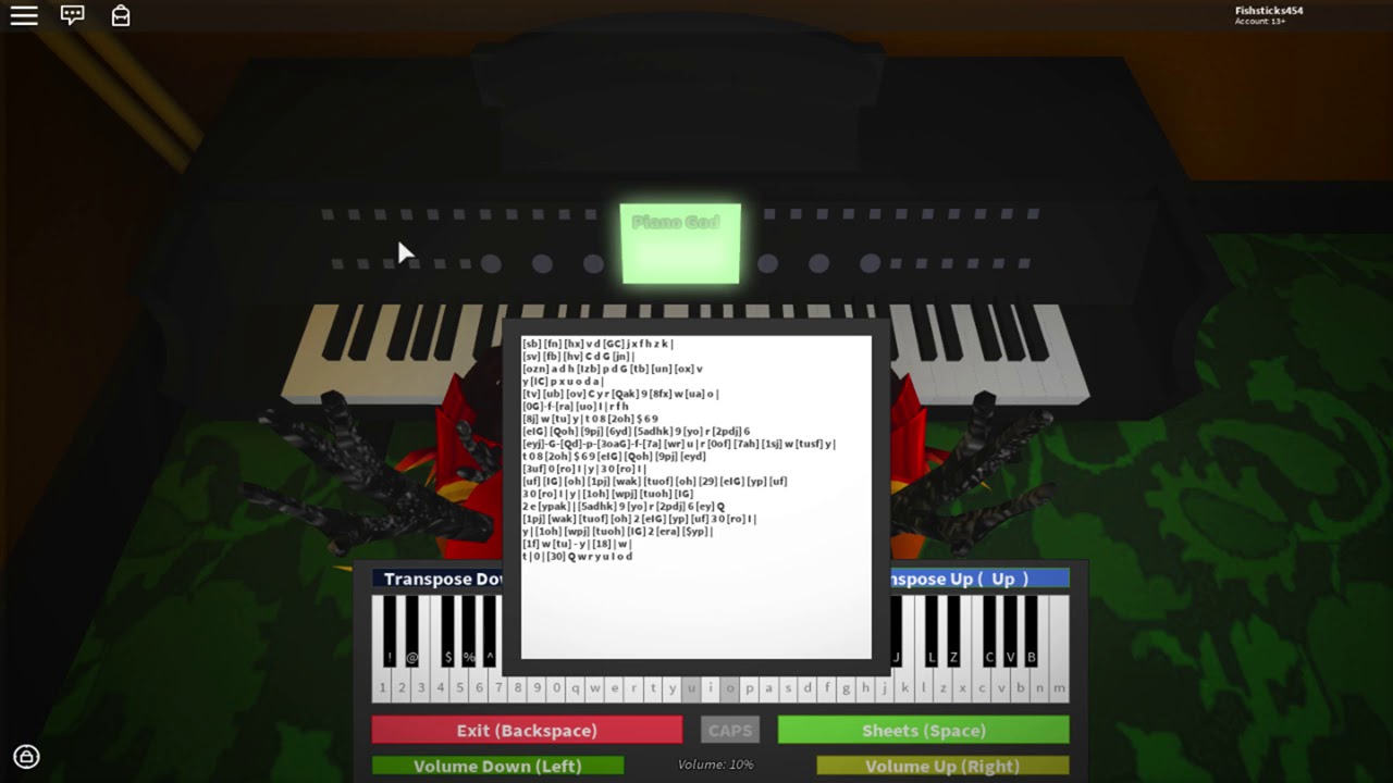 Roblox Piano Sheets Sad, Anime : Check all genres & songs from here -  Android Gram