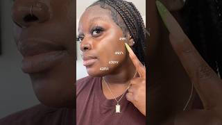 Shade matching concealer for dark skin 🤎 Trying Fenty’s new We’re Even Concealer #beauty #makeup