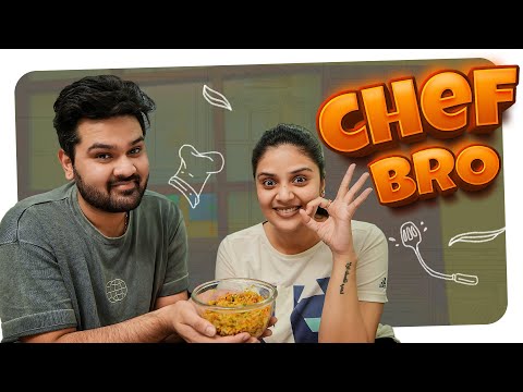 CHEF BRO || Cooking || Egg Fried Rice ||Sreemukhi || Sushruth