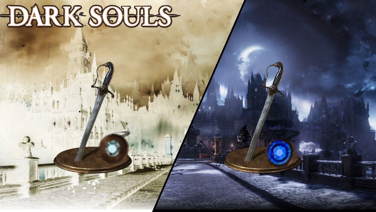DARK SOULS 1 - ¿Qué diferencia tiene un arma encantada y un arma mágica?