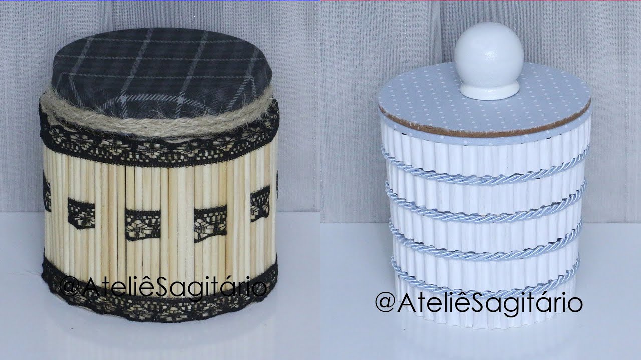 Ideias com pote plástico