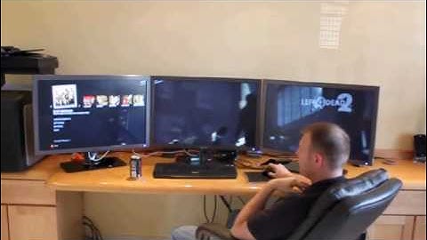 Eyefinity crossfire and dell 3008wfp monitors.wmv