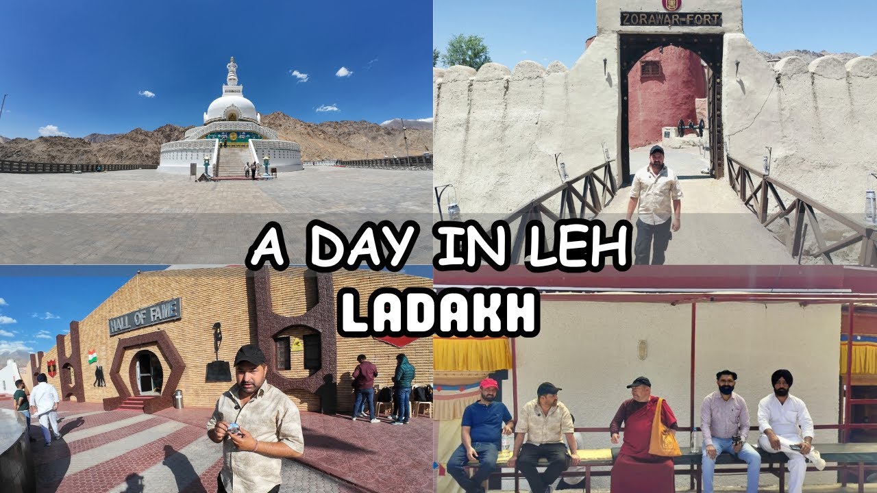 A Day in Leh || Top places to visit in Ladakh || Timings, tickets and complete travel || Ep -03