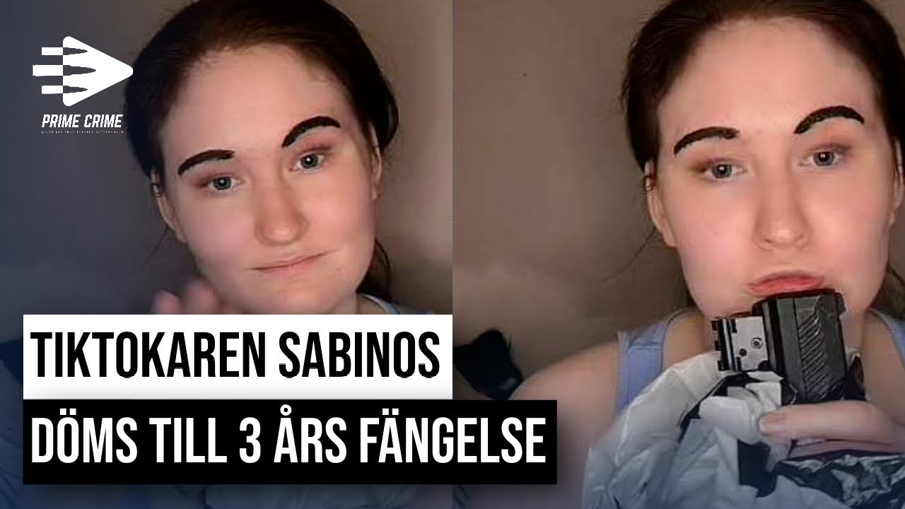 TIKTOKAREN SABINOS DÖMS TILL 3 ÅRS FÄNGELSE | DEL 1/2