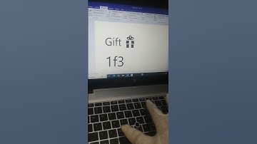 Gift 🎁 symbol in Ms word #shorts #shortcuts #youtubeshorts #games #tricks #computer @matinsistem