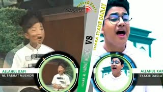 Syakir Daulay vs Farhat II ALLAHUL KAFI  pertama di Indonesia