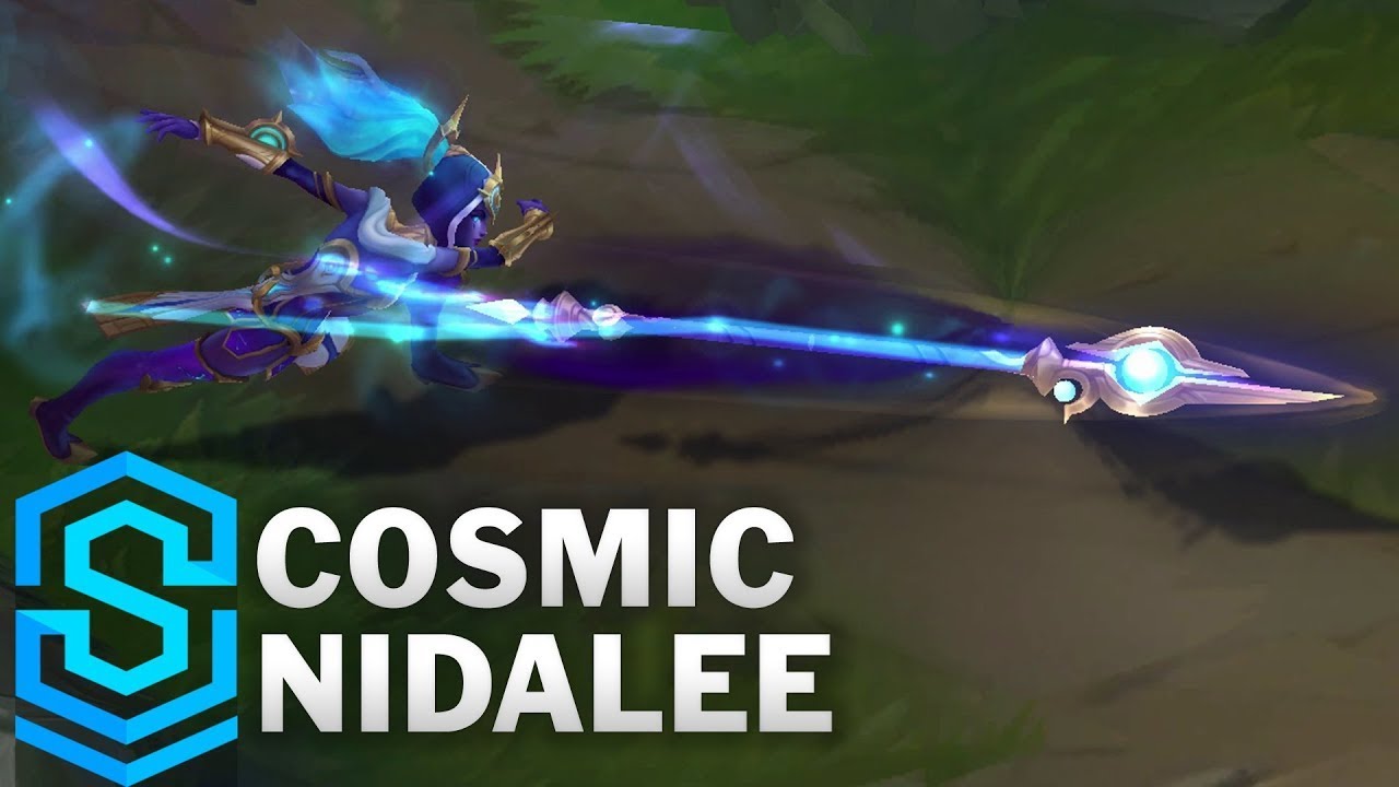 Cosmic Nidalee Skin Spotlight Pre Release League Of Legends Youtube