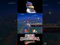 Falco chain grabs and spikes Donkey Kong!!! #shorts
