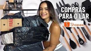 AS MELHORES COMPRINHAS PARA O LAR QUE EU FIZ NA SHOPEE | Utensilios de cozinha da Shopee!!