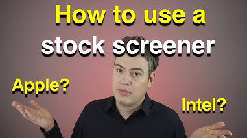 How To Use a Stock Screener  -  Investing, Stocks, Volatility, Option Trading
