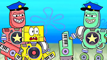 Spongebob Wubbox Music Animation (TheFatRat - The Calling)