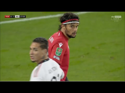 Gustavo Scarpa vs Manchester United 25/01/2023 HD