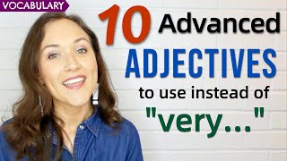 10 Advanced English Adjectives | + Speaking Practice