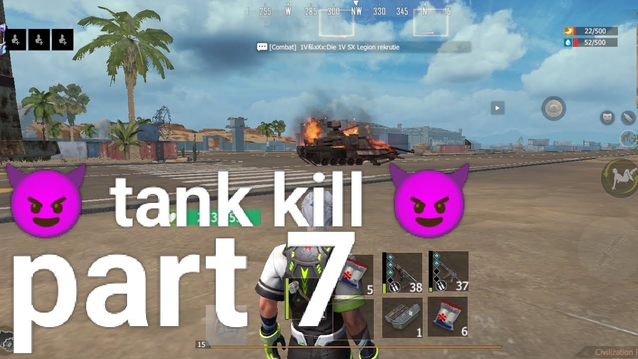 Last Island of rules survival lite - tank kill - part 7 