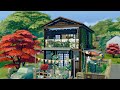 urban industrial japanese home - the sims 4 speed build