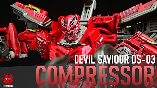 Devil Saviour DS03 Compressor aka Overload [Teohnology Toys Review]