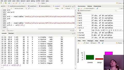 Resolução de exercícios - R