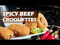 How To Make Potato & Beef Croquettes