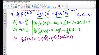 12.5  and 12.6 The Chain Rule and The Gradient (part2)