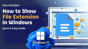 How to Show File Extensions in Windows 10/11 | Quick & Easy Guide