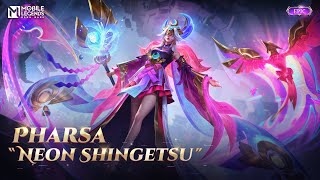 New Skin | Pharsa 'Neon Shingetsu' | Mobile Legends: Bang Bang