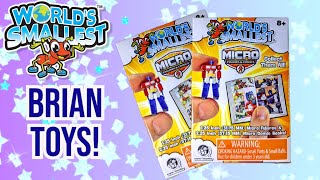 Toys for Brian! | World's Smallest Micro Figures & Comics | Adult Collector Review