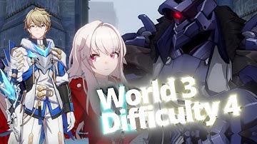 Honkai: Star Rail - Simulated Universe World 3 Difficulty 4