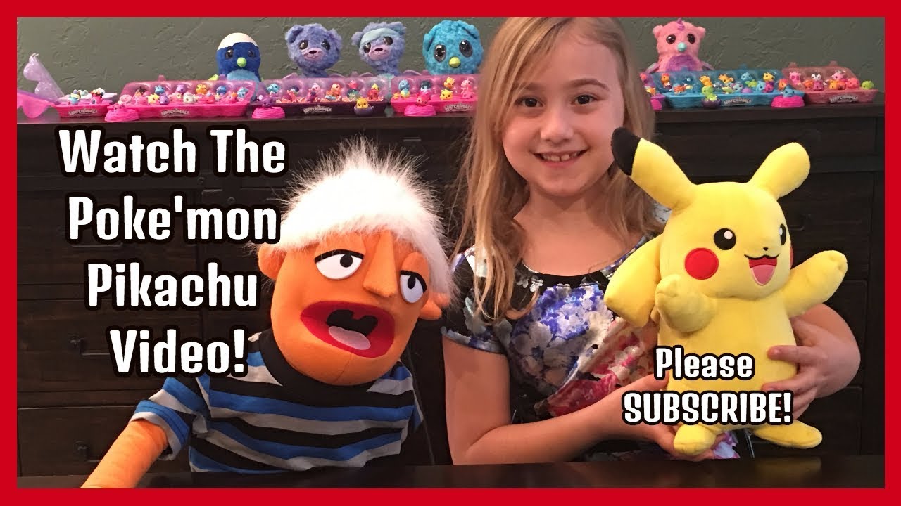 POKE'MON PIKACHU KIDS INTERACTIVE TOY VIDEO 2019-TOY WORLD WEEKLY