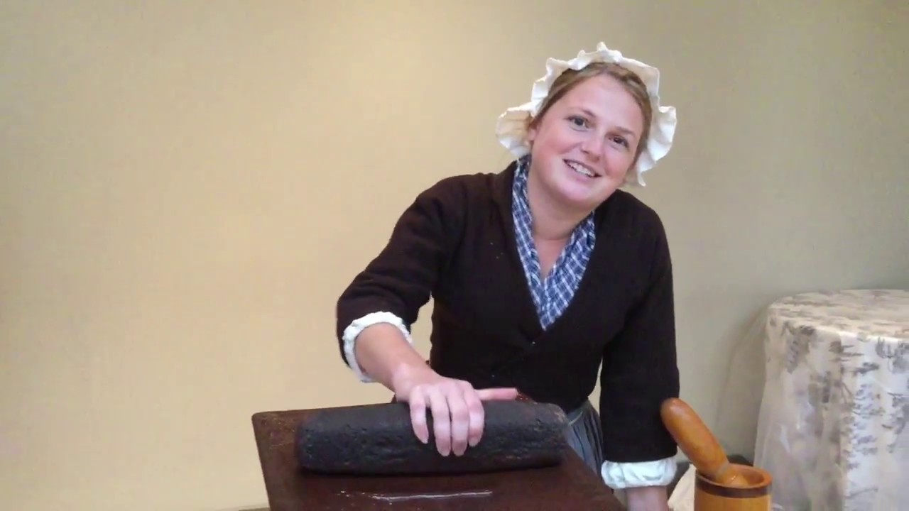 Colonial Chocolate making at Mount Vernon YouTube
