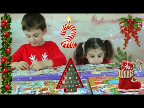 Kinder Surprise CALENDRIER DE L'AVENT   JOUR 2   ვხსნით კინდერებს