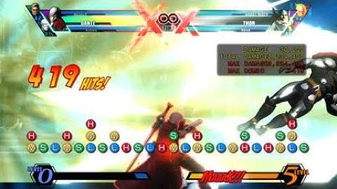 ULTIMATE MARVEL VS. CAPCOM 3 - My Personal Best Dante & Vergil Combo!!!