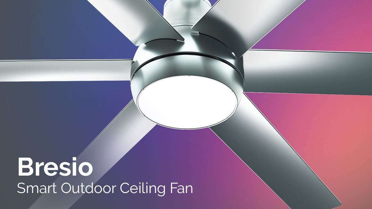 Atomi Smart 60" Wi-Fi Bresio Outdoor Ceiling Fan