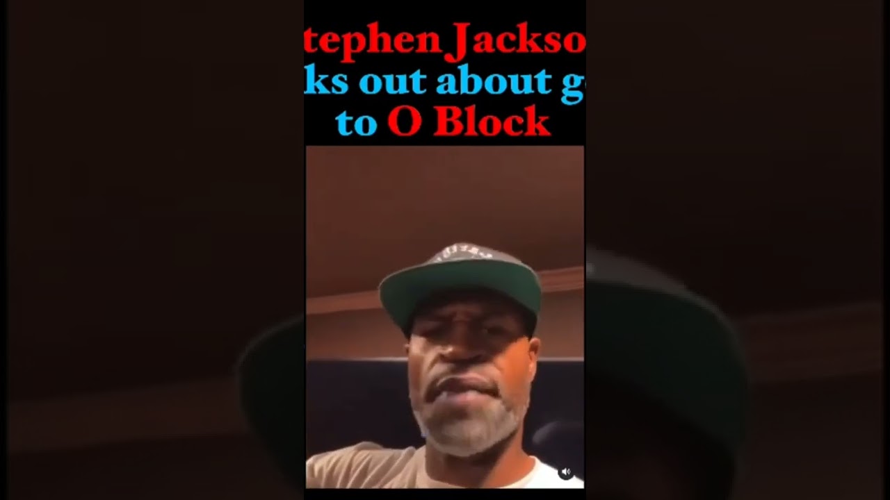 Stephan Jackson speaks after receiving criticism from going to Oblock 
