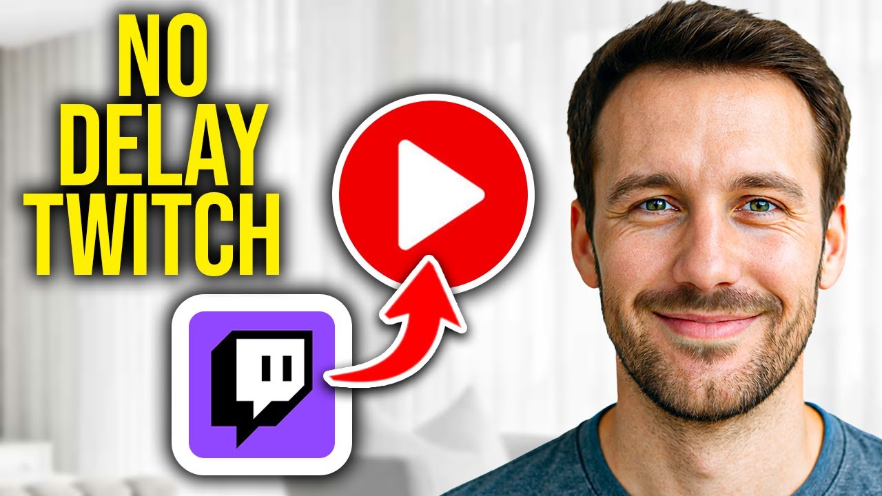 How To Stream with No Delay on Twitch - YouTube