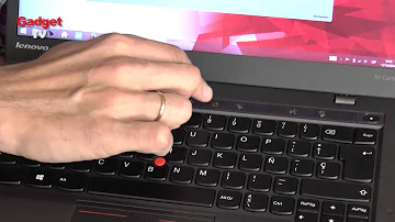 ¿Qué es el punto rojo en el teclado del portátil?