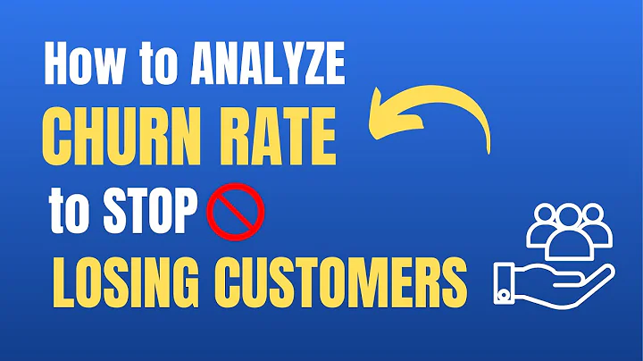 How to ANALYZE CHURN RATE to STOP LOSING CUSTOMERS