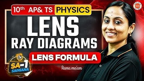 Ray Diagrams & Lens Formula | Physics | Class 10 | AP & TS | Rama Ma’am