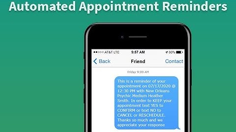 How to send Text Appointment Reminders with Google Calendar. Updated 2020